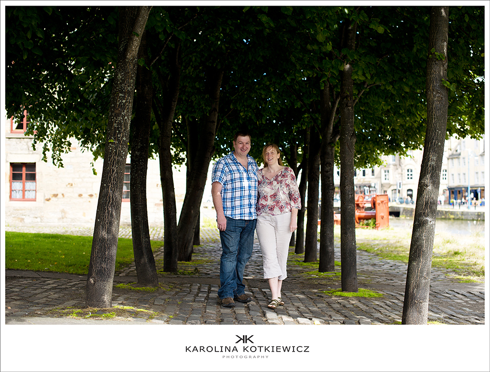 01_Mary and Donald pre wedding photo session Edinburgh portrait