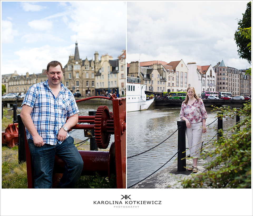 02_Mary and Donald pre wedding photo session Edinburgh portrait