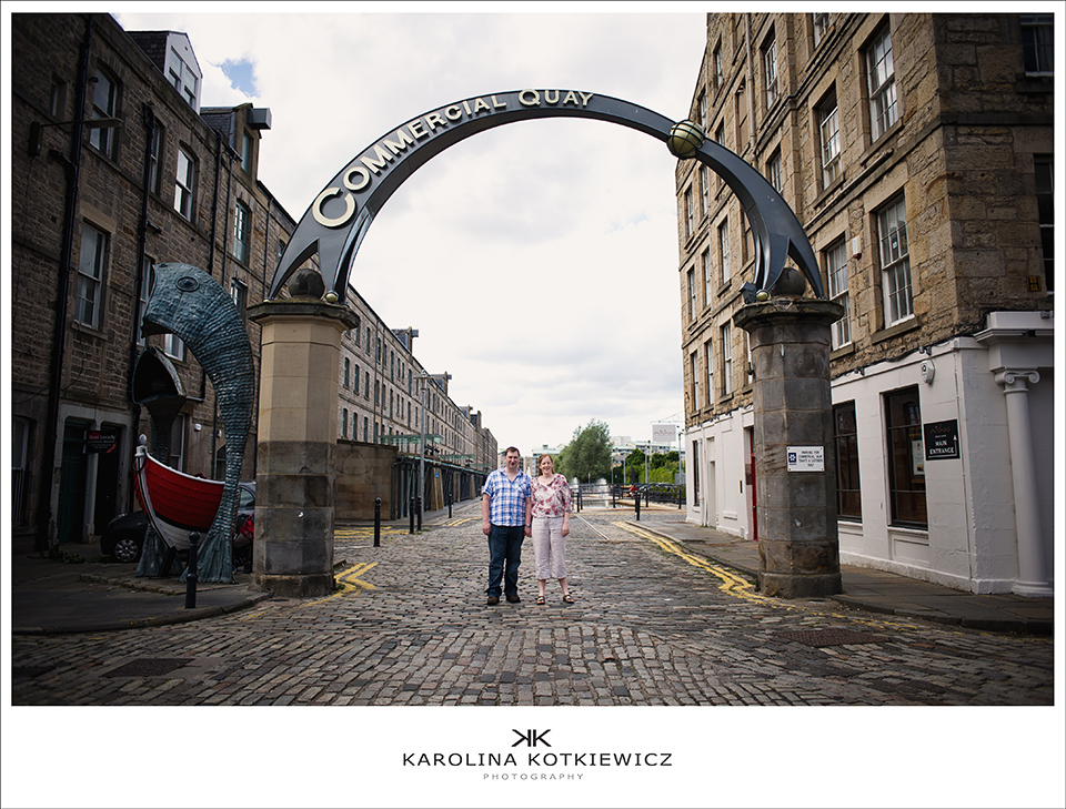 08_Mary and Donald pre wedding photo session Edinburgh portrait
