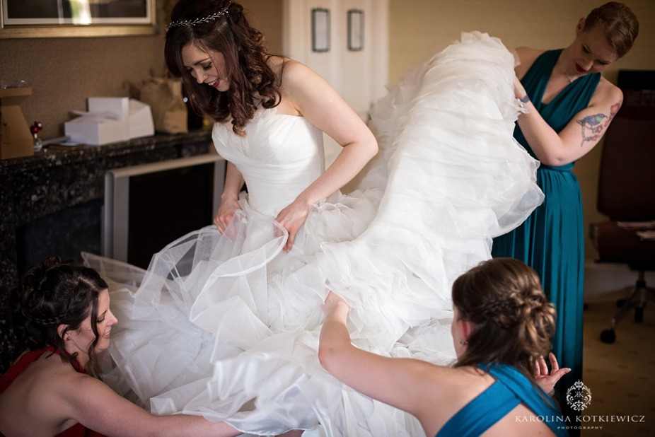 Playfair Library Hall wedding