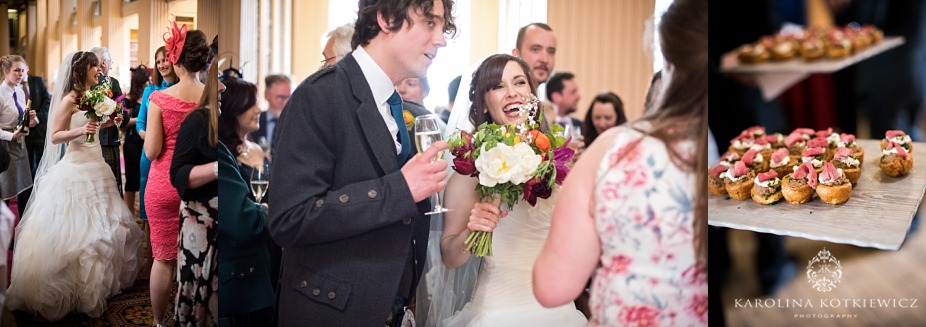 Playfair Library Hall wedding