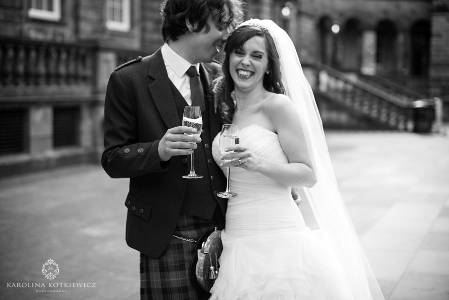 Playfair Library Hall wedding