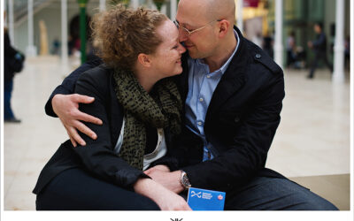 Save the date: Kirsty + Roland, Edinburgh