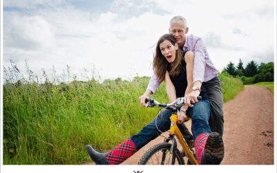 Save the date : Regina + Paul, Edinburgh