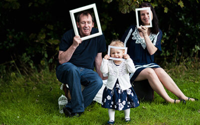 Family photo session: Grace + Eva + David, Edinburgh
