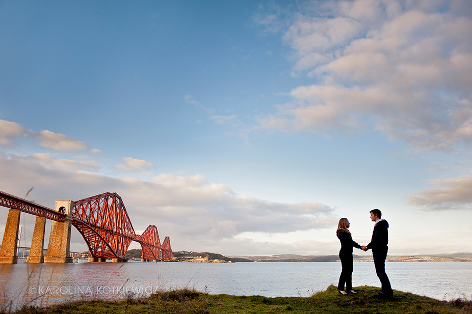 Save the date: Mhairi + Neil, South Queensferry