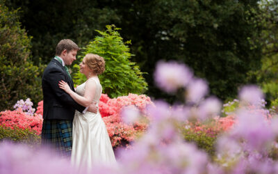 Wedding sneak peak: Mhairi + Neil, Botanic Garden Edinburgh