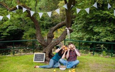 Save the date: Silvia + Ferenc, Cramond, Edinburgh