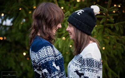 Save the date: Jennifer and Elizabeth, Edinburgh