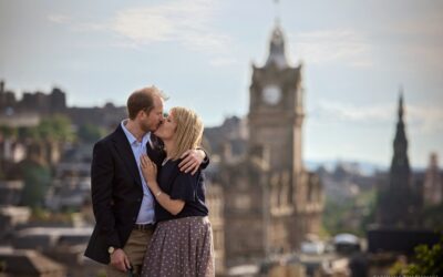 Save The Date at the heart of Edinburgh – Calton Hill