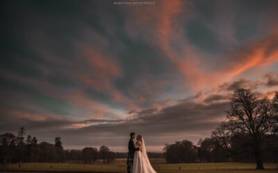 Fasque house Christmas wedding – Kaeti and Phil