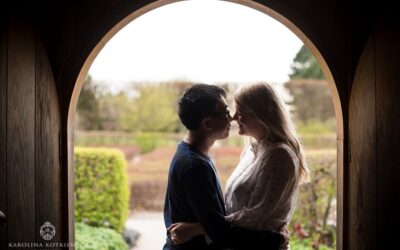 Botanic Garden Edinburgh engagement session | Jen + Ant