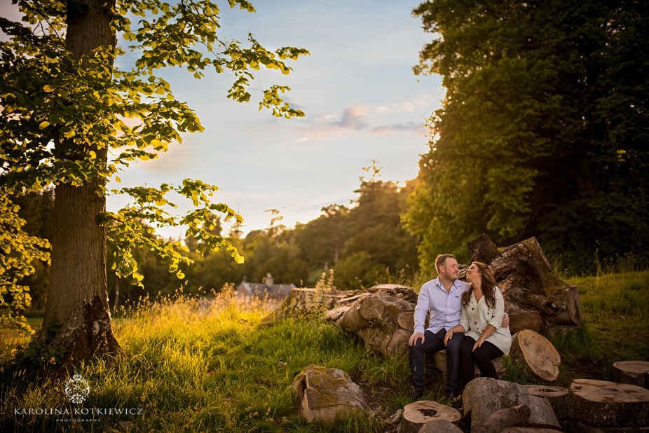 Penicuik House, engagement session | Lynsay and Stuart