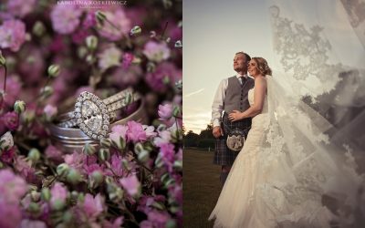 Summer wedding at Glencorse House: Danielle & Mark