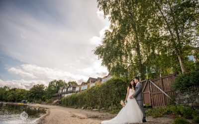 Lodges on Loch Lomond wedding: Sally & William