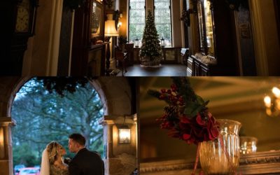 Winter wedding at Cornhill Castle: Kyle & Sarah