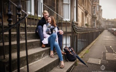 City engagement session Philippa & Robin