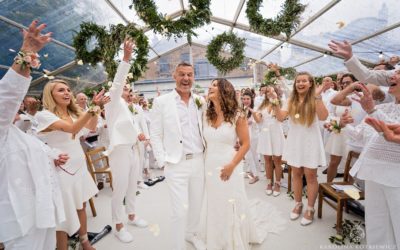 Fete en blanc wedding | Esther & Richard