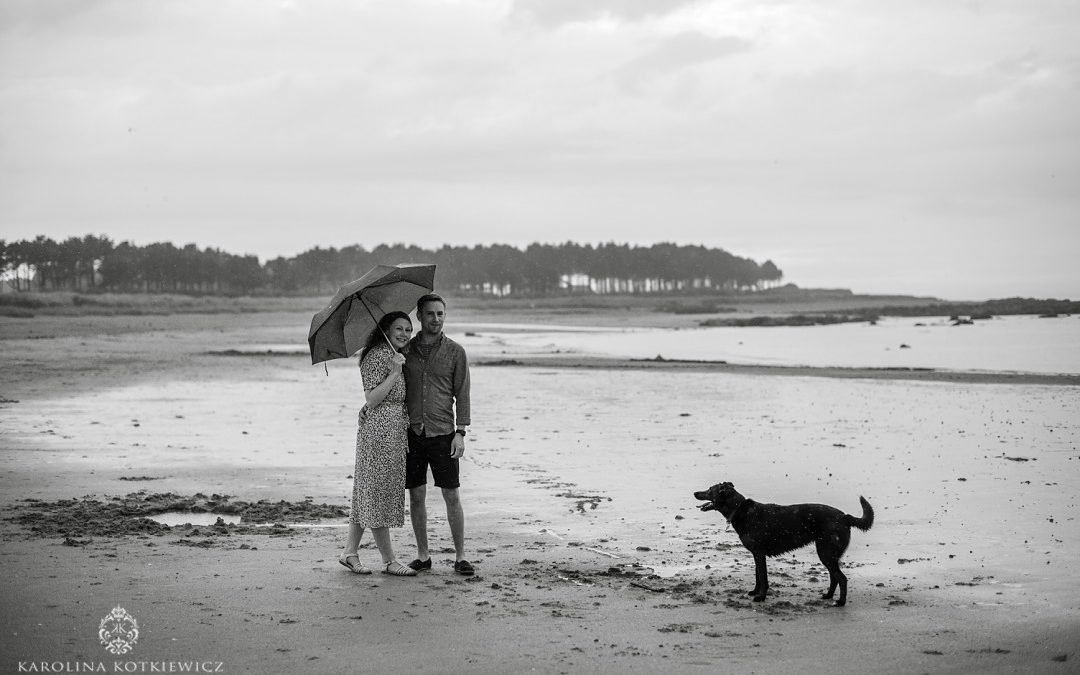 Save The Date | Louise & Stephen, Yellowcraigs beach