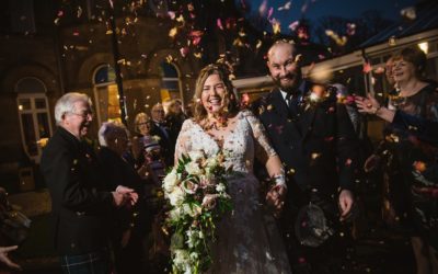 Lucy & Ben | Cornhill Castle winter wedding