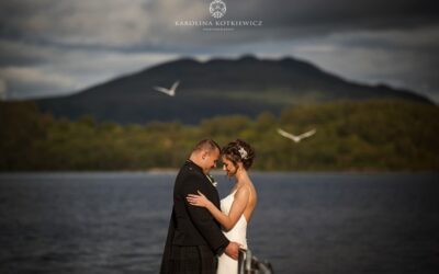 Lodge on Loch Lomond wedding Deb and Jamie